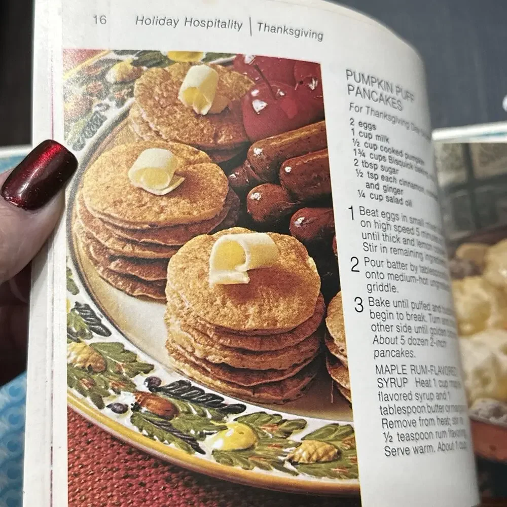 Vtg‎ Betty Crocker's Bisquick Cookbook 1973 Recipes